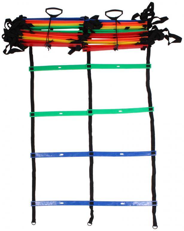 MultiColour Dual agility ladder, double 9 m