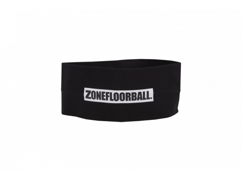 Zone headband Logo Wide Black Headband