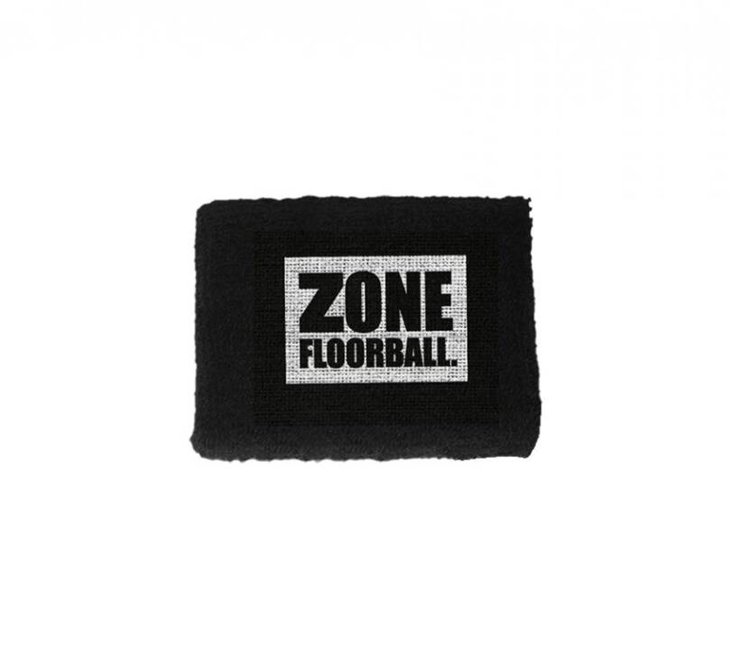 Zone sweatband Logo black