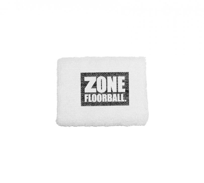 Zone sweatband Logo white