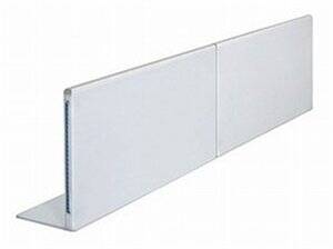 Floorball boards Black Pipe ECO 20x10m  incl. cart