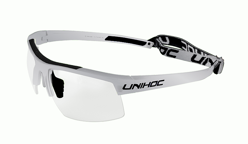 Unihoc Energy SR glasses white/silver