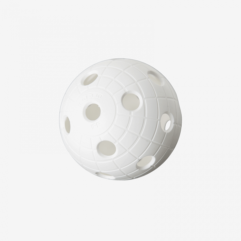 Unihoc ball CRATER White
