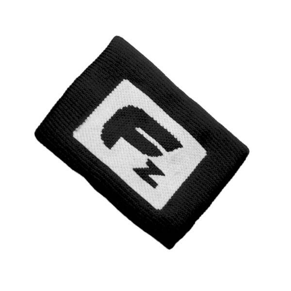 FREEZ sweatband QUEEN SHORT black/white