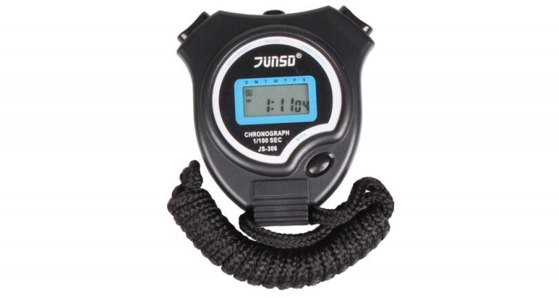 Junsd JS306D stopwatch with one split time