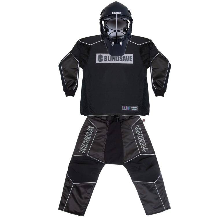 Blindsave Goalkeeper set Legacy black + mask Shark black