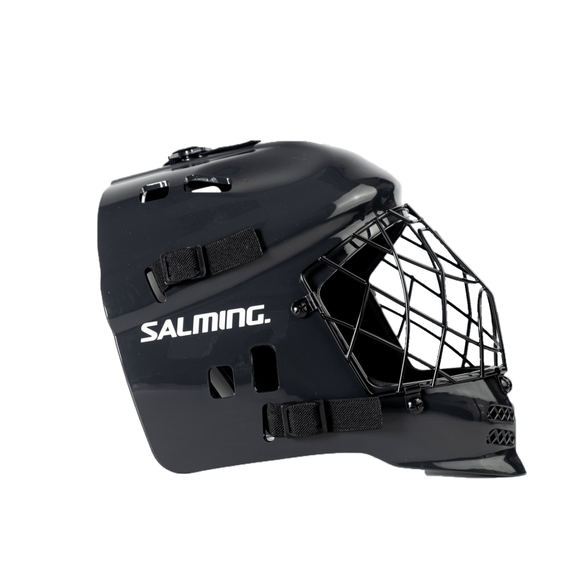 Salming Core Helmet JR Black goalkeeper mask