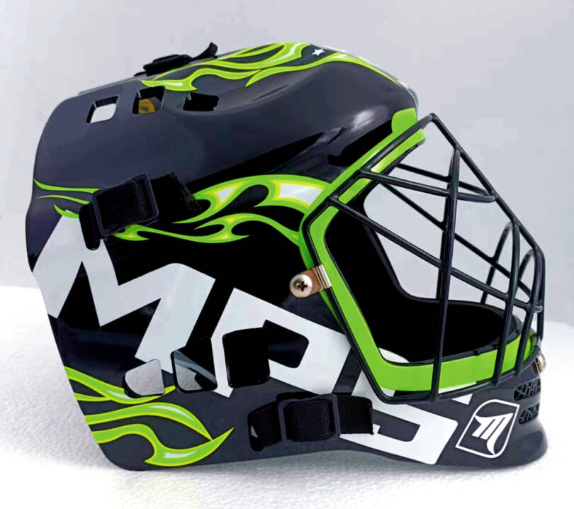 MPS goal. mask Pro Flame - Black/Green