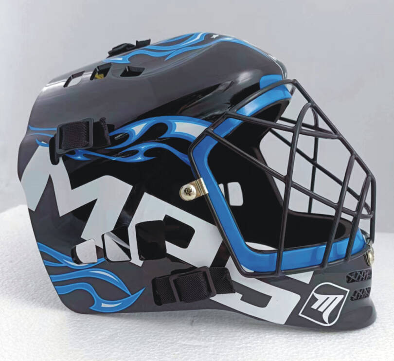 MPS goal. mask Pro Flame - Black/Blue