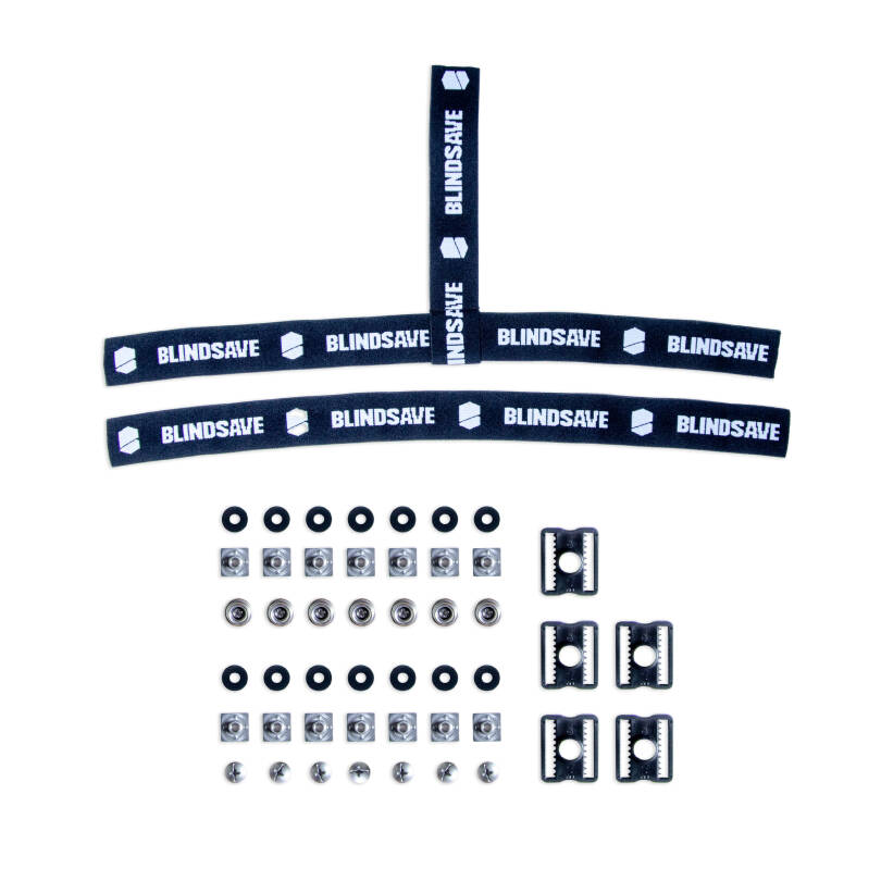 Blindsave Original Goalie mask screws, straps &amp; buckles