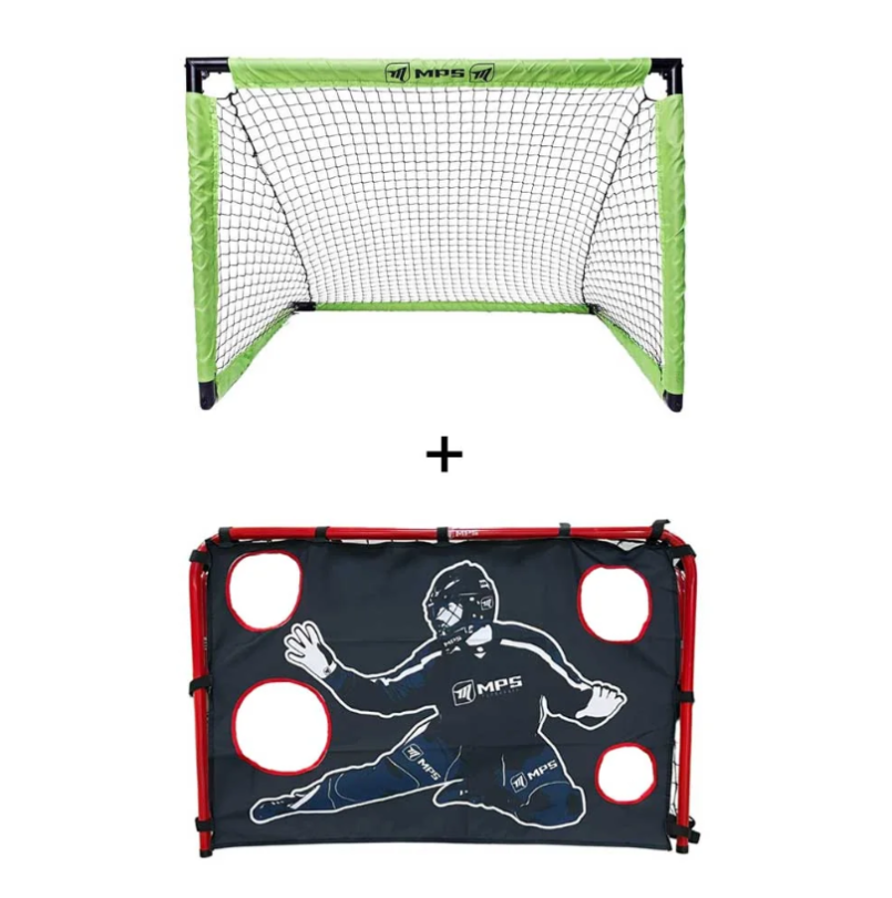 MPS folding goal PVC 90x60 + Goal buster 90x60
