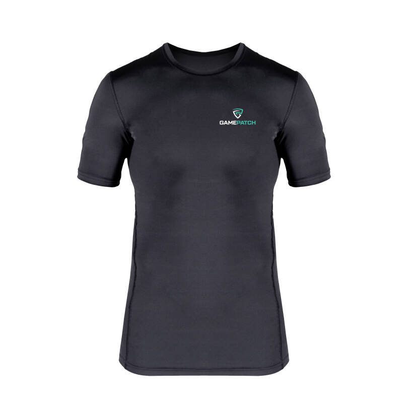 Gamepatch compression shirt (short sleeve) Black