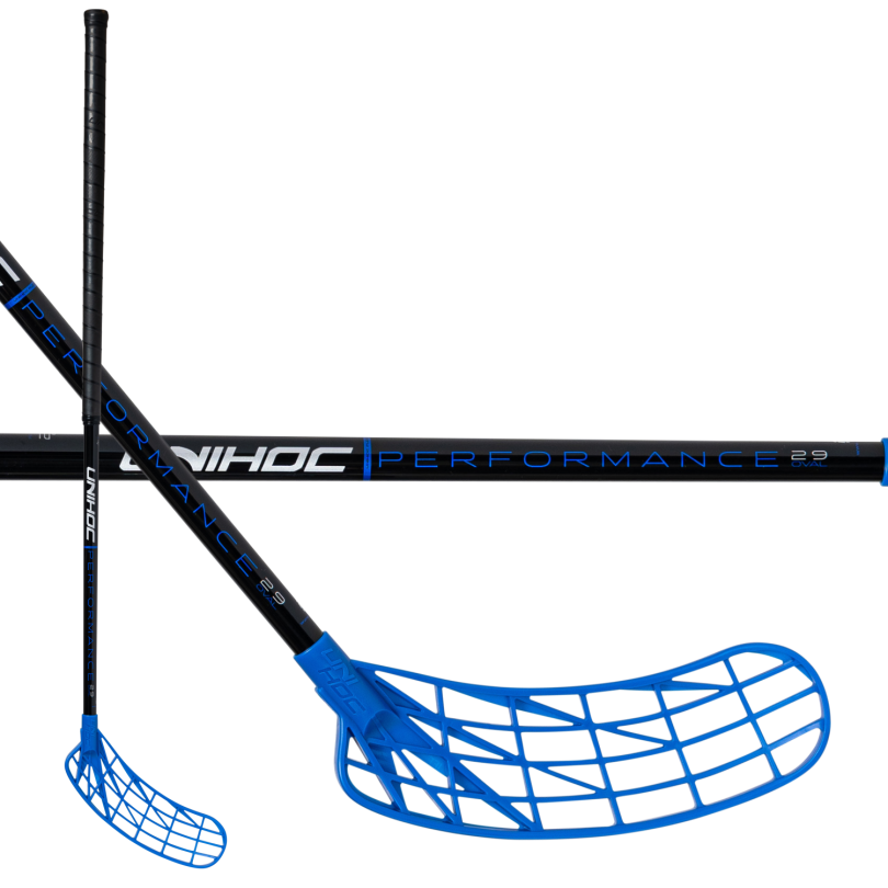 Unihoc Unilite Performance Mid FL 29 Oval Black/Blue
