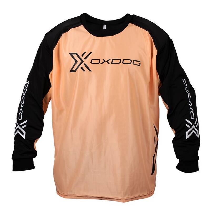 Oxdog Goalie Shirt SR Apricot/black, padded