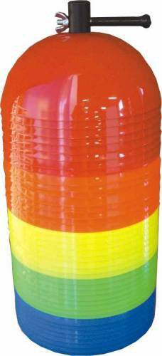 Half-round markers set 40pcs