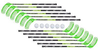 Unihoc Winner 35 JR black/green 12+6 balls