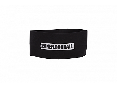 Zone headband Logo Wide Black Headband
