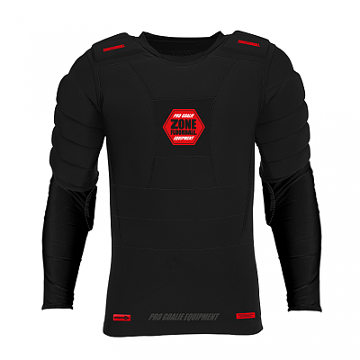 ZONE goalkeeper vest PRO SR black/red