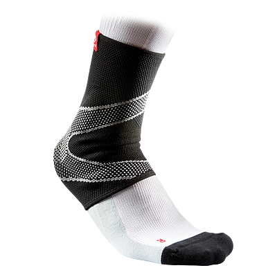 McDavid 5115 Ankle Sleeve/4-way elastic w/gel buttresses ankle support