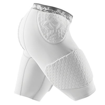 McDavid Hex Shorts w/ wrap-around thigh 7991 elastic shorts with reinforcement