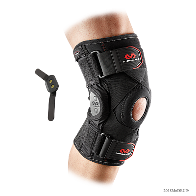 McDavid Hinged Knee Brace with Crossing Straps 429X knee brace