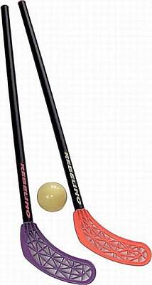 Floorball Set Rebel RS 65 Laser 2 sticks + ball