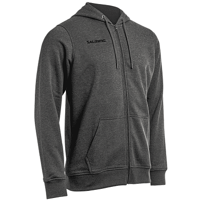 Salming Core 21 Hood Gray Melange Hoodie