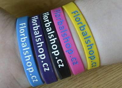 Floorballshop silicone bracelet