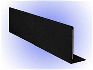 Floorball boards Black Pipe IFF 24x14m incl. 1 cart