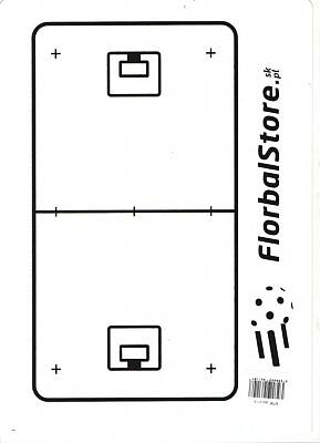 Florbalstore A4 double-sided coaching board