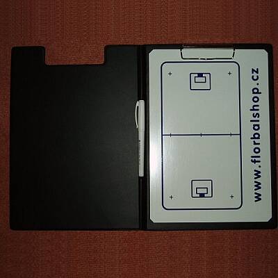 Coaching board Florbalshop.cz A4 double-sided in a folder