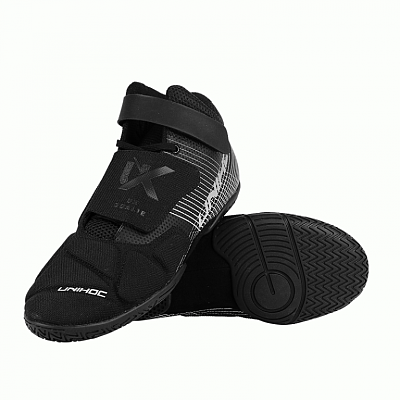 Unihoc UX Goalie black/silver goalkeeper shoes