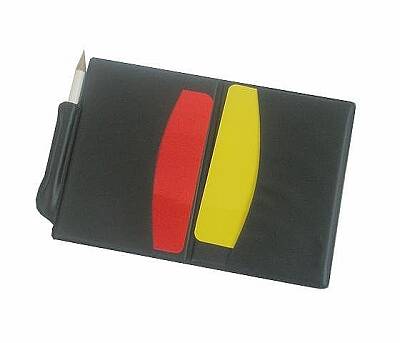 Referee cards set 6708