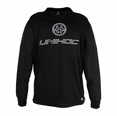 Unihoc Inferno All Black SR goalkeeper jersey