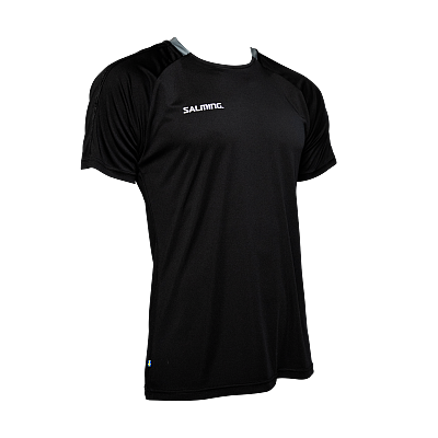 Salming t-shirt Core 22 Match Tee JR Black/Asphalt