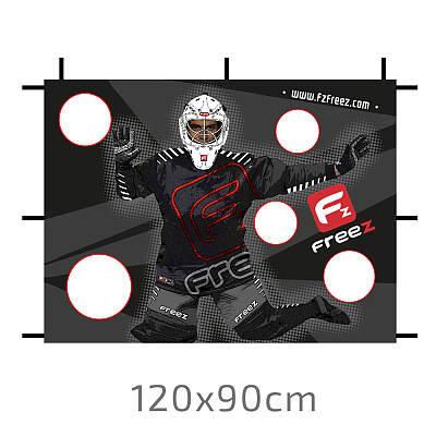 Freez Goal buster 120 x 90 cm Black