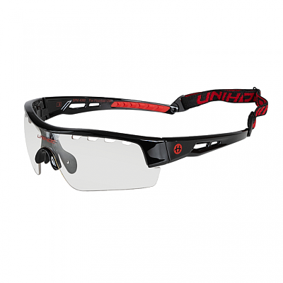 Unihoc glasses Victory Senior Eyewear black/red