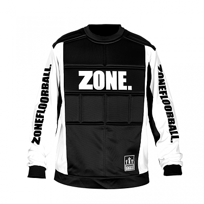 Zone goalie jersey Upgrade Intro JR black/silver