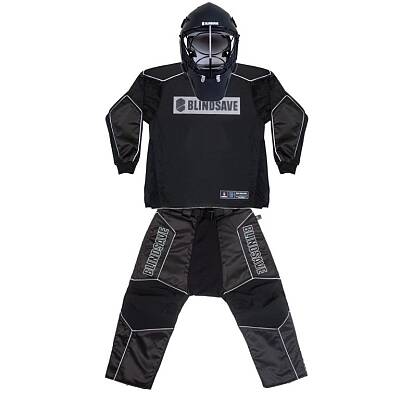 Blindsave Goalkeeper set Legacy black + mask Shark black