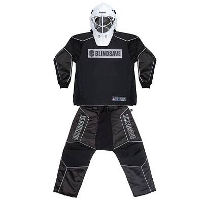 Blindsave Goalkeeper set Legacy black + mask Shark white