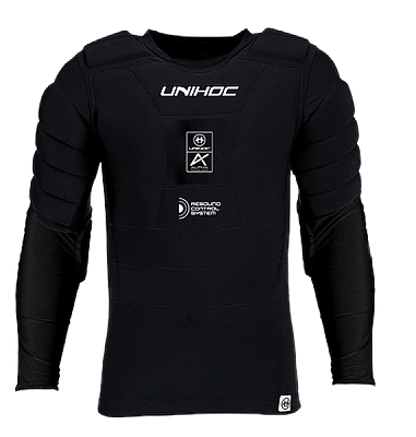Unihoc goalkeeper vest Alpha Rebound CTRL LS