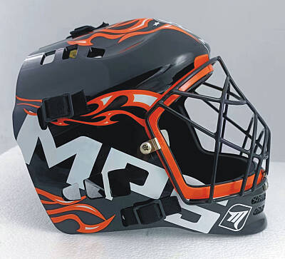 MPS goal. mask Pro Flame - Black/Orange