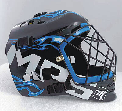MPS goal. mask Pro Flame - Black/Blue
