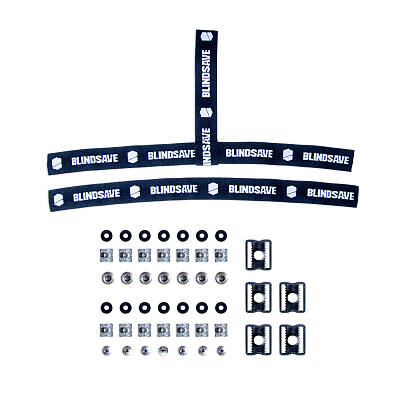 Blindsave Original Goalie mask screws, straps &amp; buckles