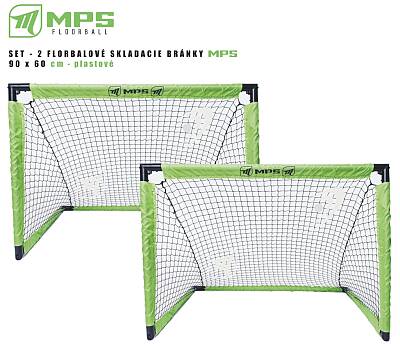 Set - 2 pcs MPS folding goal 90 x 60cm with PVC net