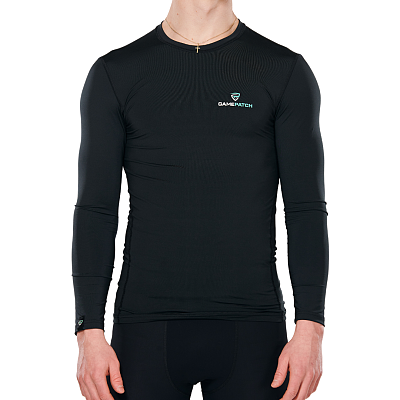 Gamepatch compression shirt (long sleeve) Black