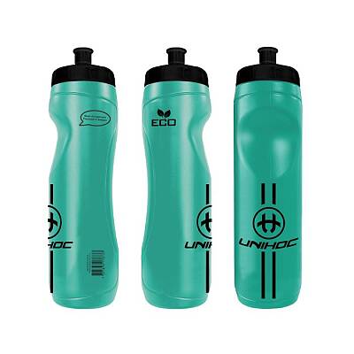 Unihoc Water Bottle ECO turquoise/black 0.9L