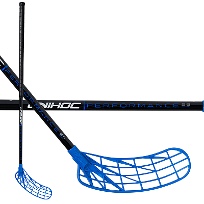 Unihoc Unilite Performance Mid FL 29 Oval Black/Blue