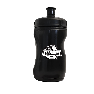 Zone Water Bottle Zuperhero 350 ml Black/Blue