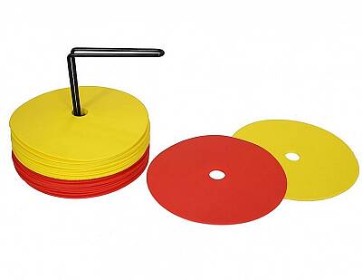 Flat markers set of 24 pieces